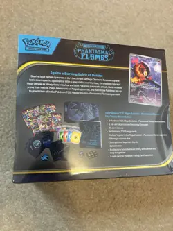 Pokemon TCG Mega Evolution: Phantasmal Flames Elite Trainer Box Charizard 2025 - Image 3