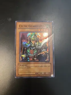 Yu-Gi-Oh! Celtic Guardian LOB-007 Super Rare Holo MP - Image 1