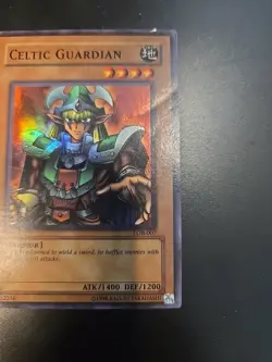 Yu-Gi-Oh! Celtic Guardian LOB-007 Super Rare Holo MP - Image 3
