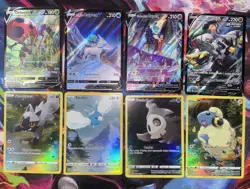 POKEMON TCG LOT OF 8 English Crown Zenith Galarian Gallery & Other TCG Mint Lot - Image 1