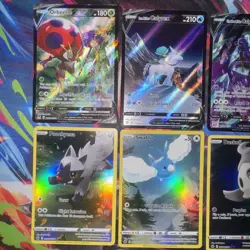 POKEMON TCG LOT OF 8 English Crown Zenith Galarian Gallery & Other TCG Mint Lot - Image 2