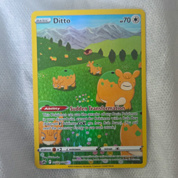 Pokemon TCG Ditto GG22/GG70 Crown Zenith Galarian Gallery Full Art Holo - Image 1