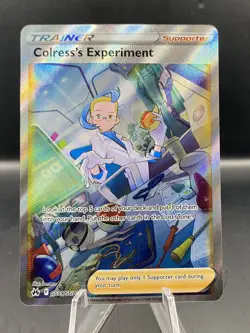 Colress's Experiment GG59/GG70 Crown Zenith: Galarian Gallery Pokemon Card NM - Image 1
