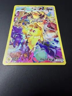 [NM] Pikachu 160/159 Secret Rare Crown Zenith Pokemon Holo Near Mint - Image 4