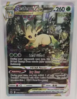 Pokemon Crown Zenith Galarian Gallery Leafeon VSTAR GG35/GG70 FA Holo PSA 10 - Image 1