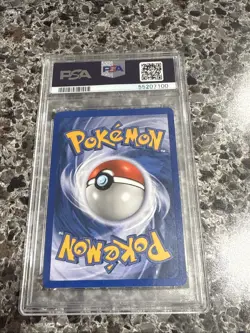 EEVEE 2000 POKEMEN BLACK STAR POKEMON LEAGUE PROMO HOLO CARD #11 - PSA EX-MT 6 - Image 2