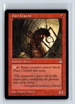 DUCT CRAWLER - MTG Magic the Gathering Card - Stronghold - Common - Image 1
