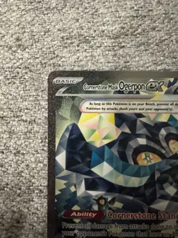 Cornerstone Mask Ogerpon ex 215/167 Sv06: Twilight Masquerade Holo Pokemon TCG - Image 3