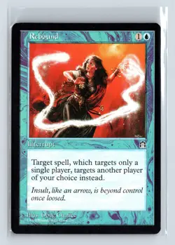 REBOUND - MTG Magic the Gathering Card - Stronghold - Uncommon - Image 1