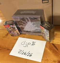 Pokemon Center US Pitch Black Elite Trainer Box (ETB) And 2 x Booster Bundles - Image 2