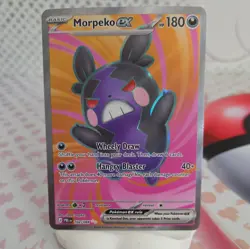 Pokemon TCG - Morpeko Ex 102/084 - Pitch Black - Holo Ultra Rare Card - Image 1