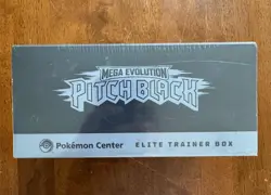 Pitch Black Pokemon Center Elite Trainer Box PC ETB - Sealed - Small Tear - Image 3