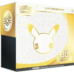 Pokemon 30th Anniversary Celebration Elite Trainer Box ETB Ships 8/20 PRESALE - Image 1