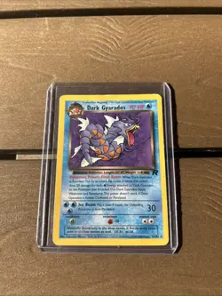 Dark Gyarados 25/82 Team Rocket 2000 Rare Non-Holo Vintage Pokemon TCG Card - Image 1