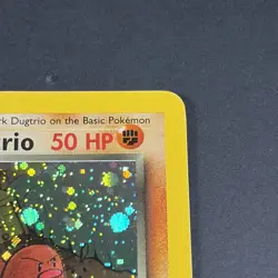 2000 Pokemon Team Rocket 6/82 Dark Dugtrio Holo Card LP-NM - Image 3