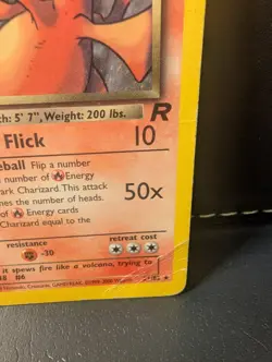 Dark Charizard 21/82 - Team Rocket 2000 - Non-Holo - HP - WOTC - Pokemon Card - Image 3