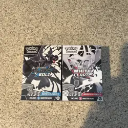 Pokemon TCG Scarlet & Violet Black Bolt & White Flare Booster Bundle 6-Pack - Image 1