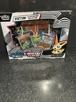 Pokemon Black Bolt & White Flare - Victini Illustration Collection Box | Sealed - Image 1