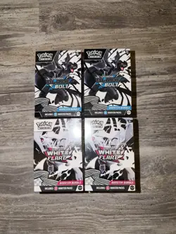 [Lot Of 4] Pokemon TCG 2x Black Bolt & 2x White Flare NEW/SEALED Booster Bundles - Image 1