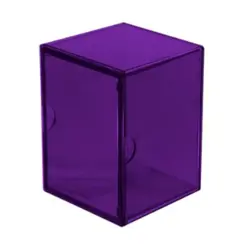 Ultra Pro Card Protection Eclipse 2-Piece 100+ Deck Box - Purple SW (New) - Image 1