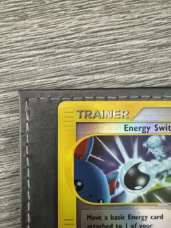 Nintendo Energy Switch 120/147 Aquapolis Holo Trainer English Pokemon TCG 2002 - Image 3