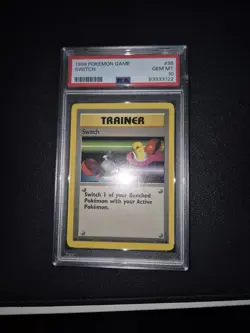 Pokemon 1999 Switch 095/102 Base Set PSA 10 - Image 1
