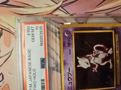 1996 POKEMON BASE SET JAPANESE #150 MEWTWO-HOLO PSA 10 BRAND NEW CERT! - Image 4