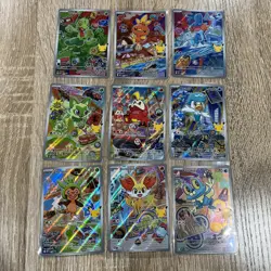 Pokemon TCG FIRST PARTNER SERIES 3 COMPLETE SET GEN 3 GEN 6 AND GEN 9 - Image 1