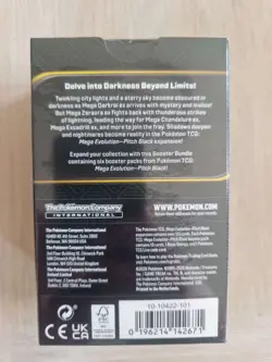 Pokemon TCG: Mega Evolution Pitch Black Booster Bundle (6 Packs) ✅New Sealed - Image 2