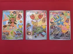 Pokemon TCG First Partner Series 3 Illustration Collection Gen 6 Kalos NM - Image 1
