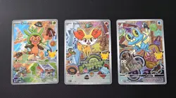 Pokemon TCG First Partner Series 3 Kalos Starter Illustration Gen 6 - Image 1