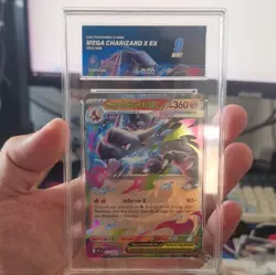 Pokemon TCG Mega Charizard X EX 013/094 Phantasmal Flames Holo Aura 9 - Image 1