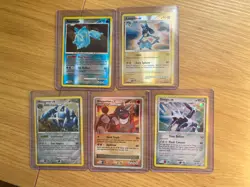 Pokemon TCG Reverse Holo, Lv x & Holo Card Bundle X5 Diamond And Pearl Era LP - Image 1