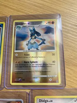 Pokemon TCG Reverse Holo, Lv x & Holo Card Bundle X5 Diamond And Pearl Era LP - Image 2