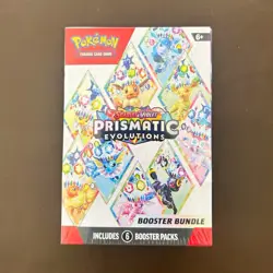 Pokemon TCG Scarlet & Violet—Prismatic Evolutions Booster Bundle Box (6 Packs) - Image 1