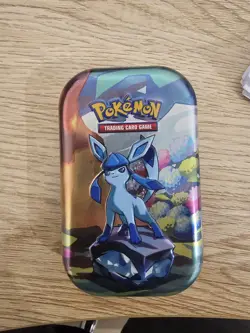 Pokemon Glaceon Tin - Pokemon TCG Trading Card Game Multi-colour Tin - Image 1