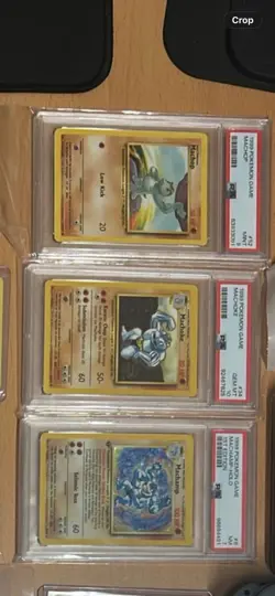 Wizards of the Coast PSA Graded Pokemon TCG Holo Lot 6: Charizard Blastoise - Image 1