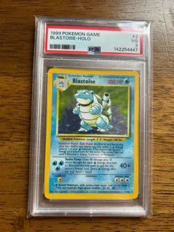 Wizards of the Coast PSA Graded Pokemon TCG Holo Lot 6: Charizard Blastoise - Image 3