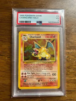 Wizards of the Coast PSA Graded Pokemon TCG Holo Lot 6: Charizard Blastoise - Image 5