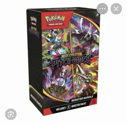 Pokemon TCG Mega Evolution Pitch Black Booster Bundle Box 6 Packs English - Image 1