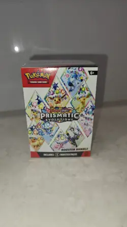 Pokemon TCG Prismatic Evolutions Booster Bundle New Sealed, 6 Booster Packs - Image 1