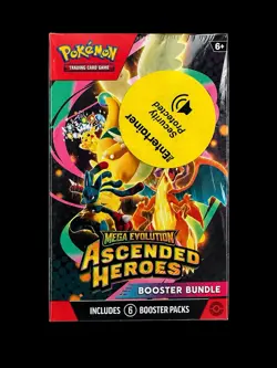 Pokemon TCG Ascended Heroes Booster Bundle Factory Sealed 6 Booster Packs - Image 1