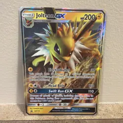 Jolteon GX - SM173 - Black Star Sun & Moon Promo Holo - Pokemon TCG 2019 - LP - Image 1