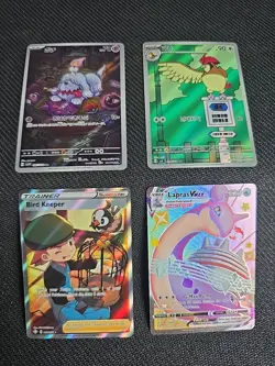 POKEMON CARD LOT OF (4) - MIXED LOT - NM OR BETTER - Image 1