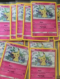 Pokemon TCG Mimikyu SM163 Black Star Holo TEAM UP Promo Lot 50x English 2018 - Image 5