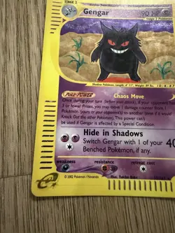 The Pokemon Company Gengar 013/165 Expedition Base Set Holo Rare 90 HP 2002 EN - Image 5