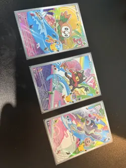 First Partner Illustration Collection Series 1 Gen 7 Alola Starters Pokemon TCG - Image 1