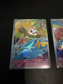 First Partner Illustration Collection Series 1 Gen 7 Alola Starters Pokemon TCG - Image 2