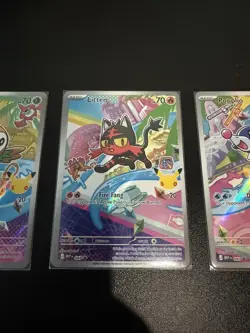 First Partner Illustration Collection Series 1 Gen 7 Alola Starters Pokemon TCG - Image 4