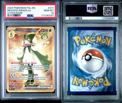 2023 Pokemon Paldea Evolved Meowscarada ex Hyper Rare Card PSA 10 Gem Mint - Image 3